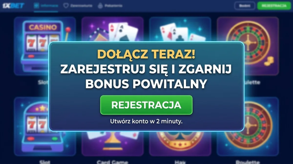 Rejestracja z bonusem